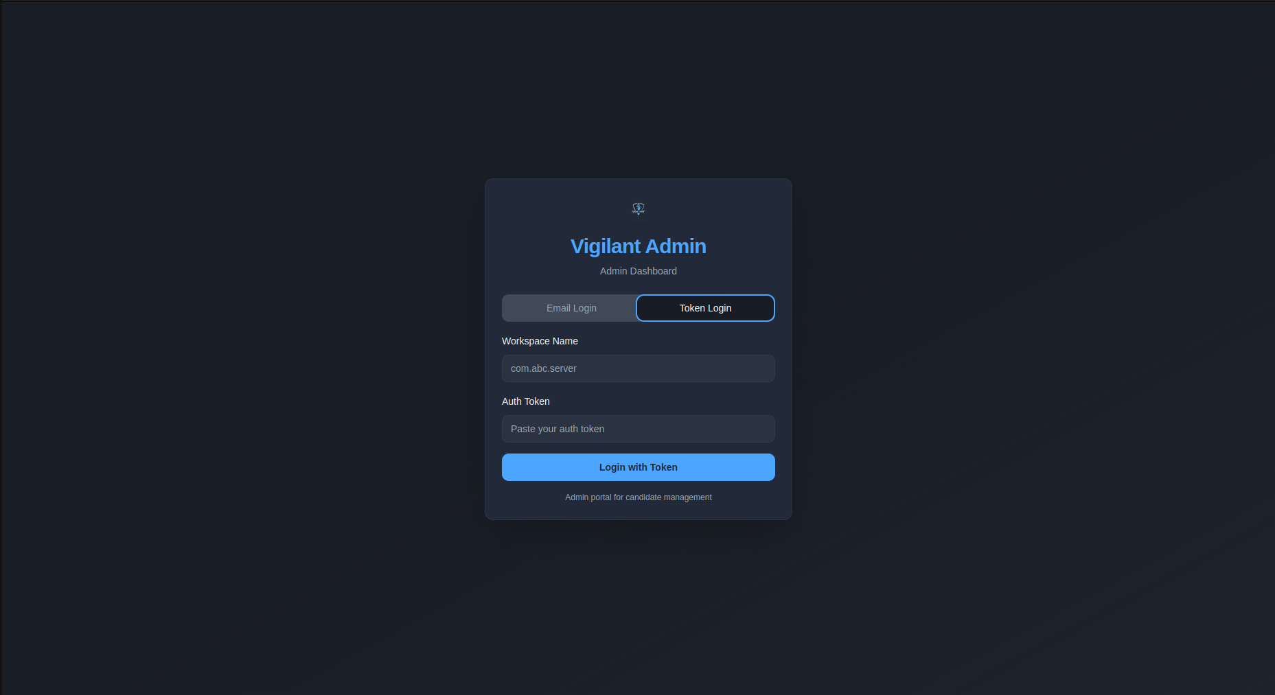 Super Admin Login